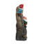 Fontaine à gnome 8,3 x 4,7 x 13,8 po avec lumière DEL décorative