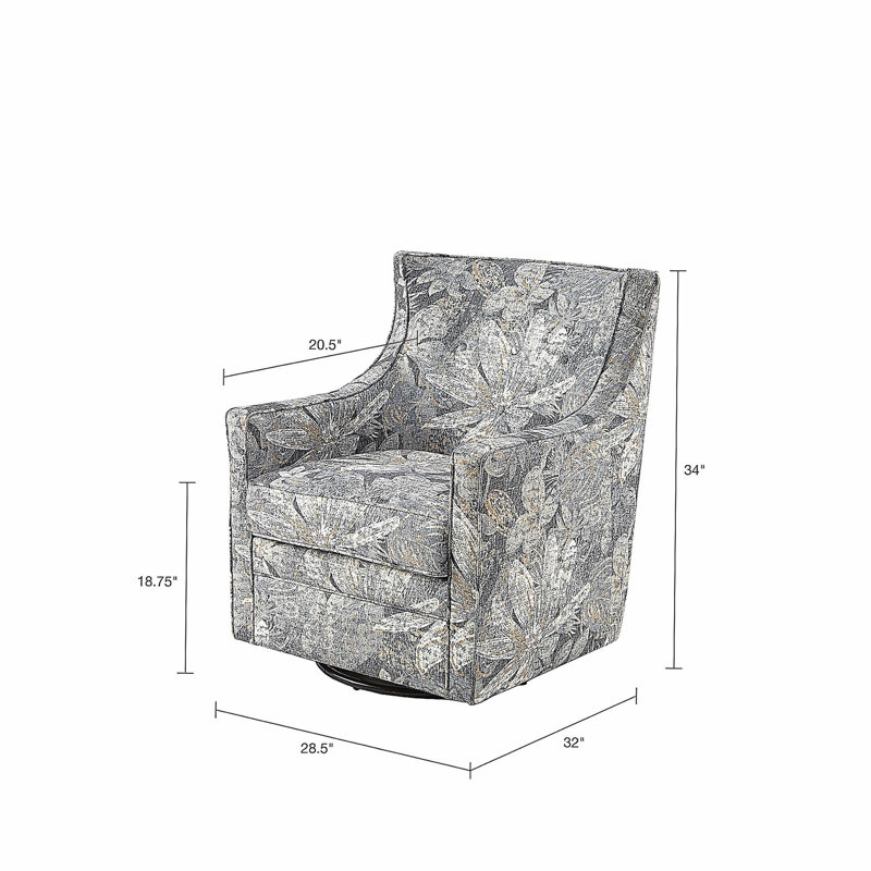 Fauteuil oscillant pivotant