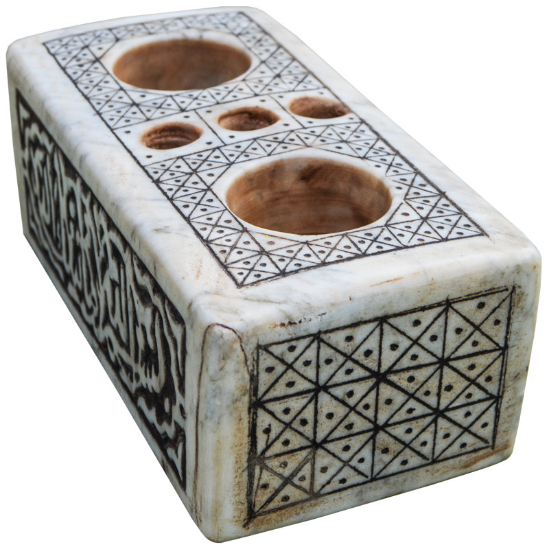 Marble Tabletop Candelabra