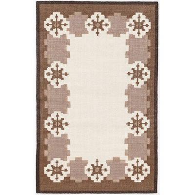 Heidi Nordic Flatweave Geometric Wool Rug
