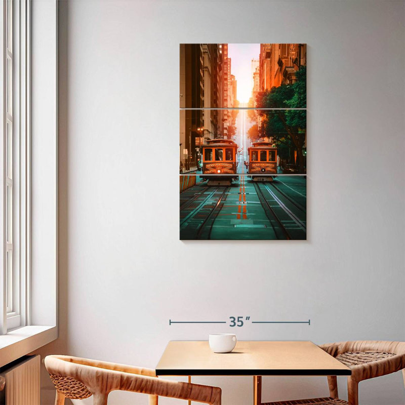 Nicci Trams In San Francsico, 57" H x 36" W