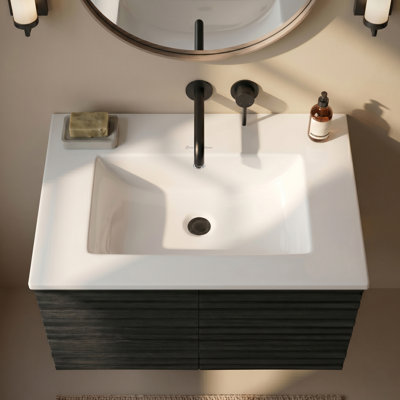 24" Vanity Top Without Faucet Hole