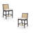Cane Amless Stool