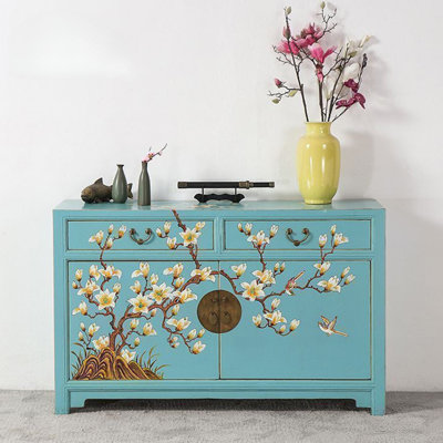 Retro simple and light luxury sideboard