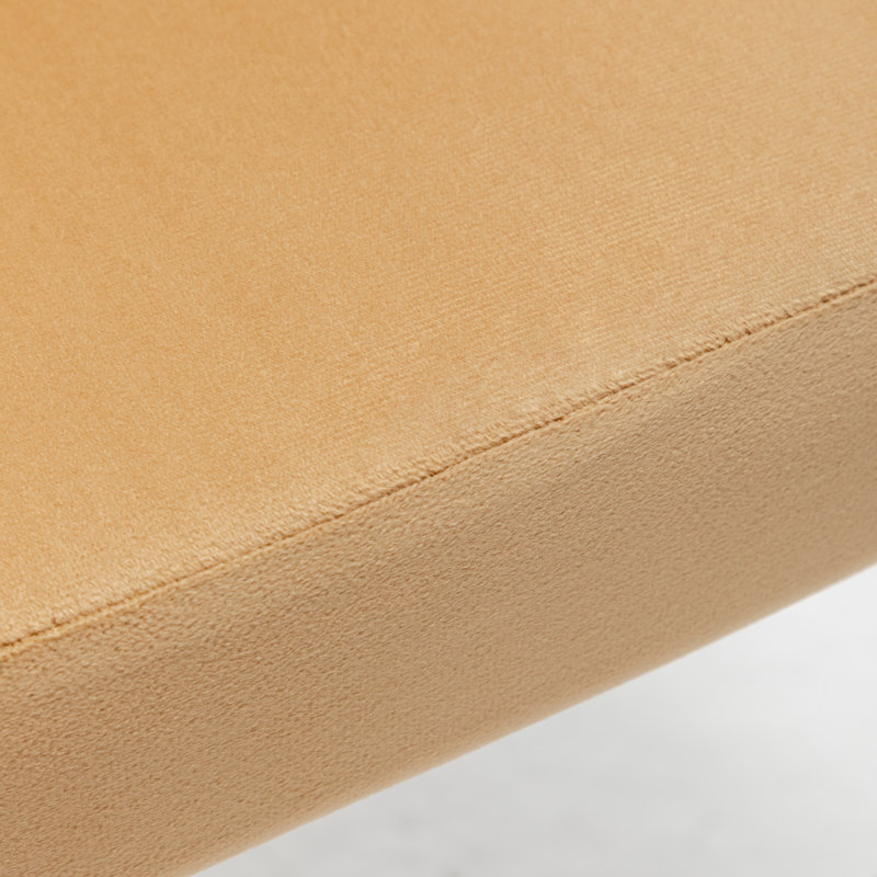 Rawl Upholstered Accent Chair, Light Brownish Polyester