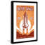 « outer space », impression encadrée sur papier-20087477-40402433