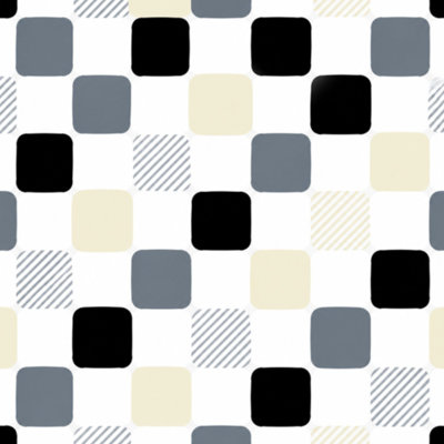 Peel and Stick Wallpaper Black white checkered Chess Black white square Checkered Contact Paper Removable Self Adhesive Wall Mural Wall Decor for Bedroom Kitchen Cabinets 24in x 118in