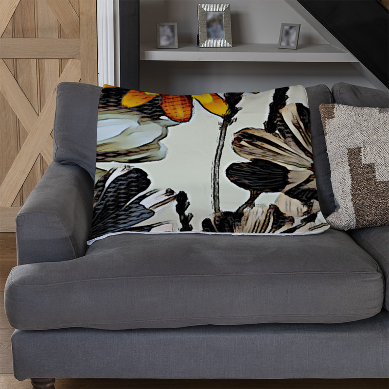 Ruvalcaba Floral Blanket