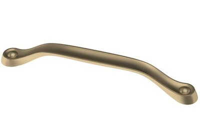 (Paquet de 5) Poignée campagne simple couleur bronze champagne 6 5/16 po