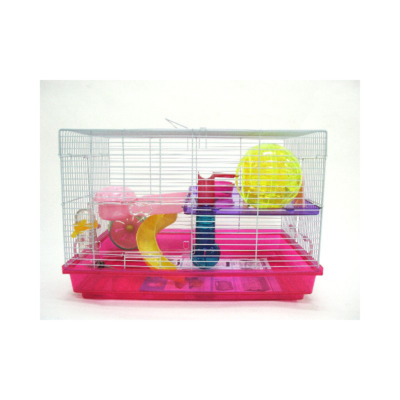 Habitat modulaire pour petits animaux Iggy, Rose