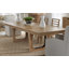 Table rectangulaire Pula de 84 po avec 6 chaises à dossier échelle Pula