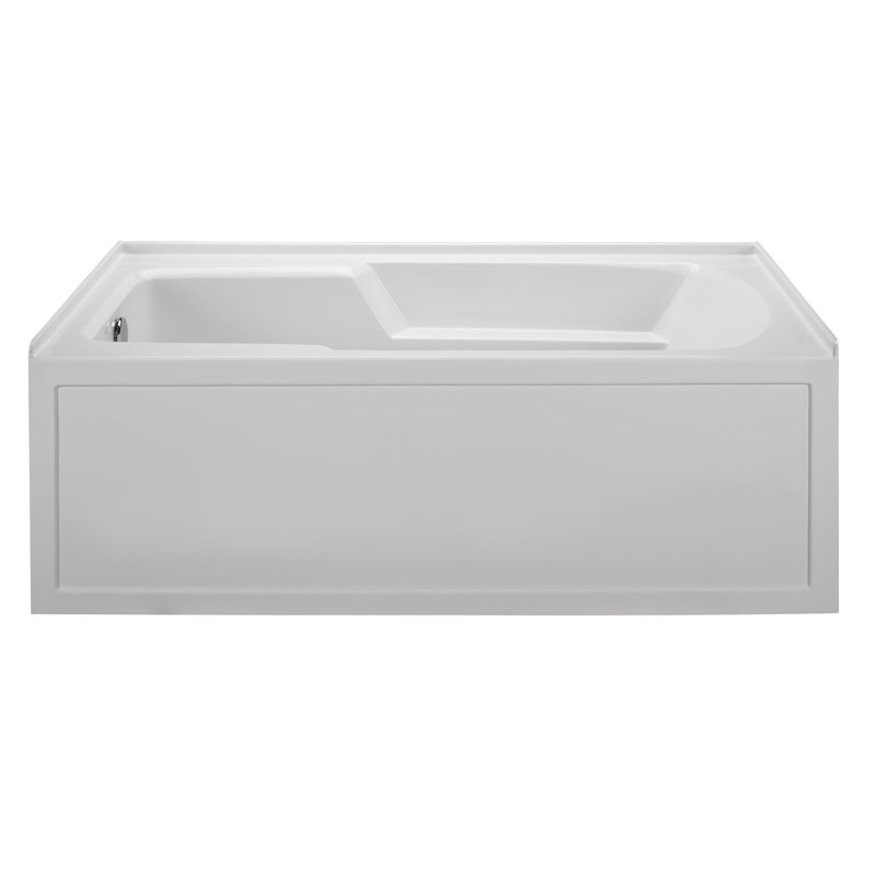 Baignoire à air Reliance® 59,75 po, Blanc, Gauche
