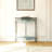 Natural Oak & Gray Finish Console Table-424291223-424291225