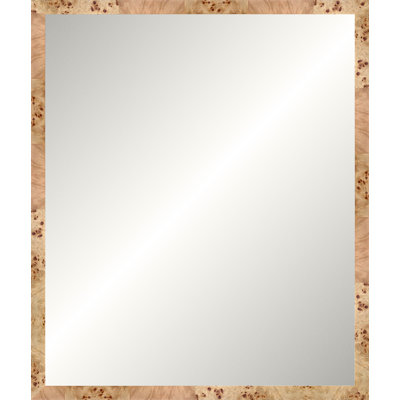 Blonde Burl Mirror