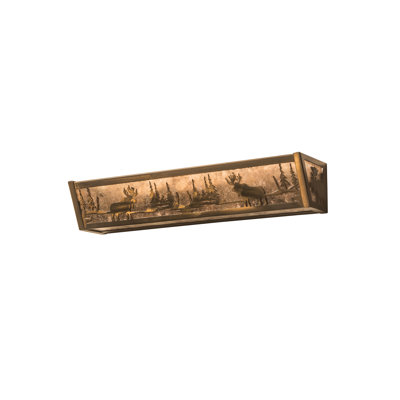 Rustic Lodge 4 - Light Bath Bar