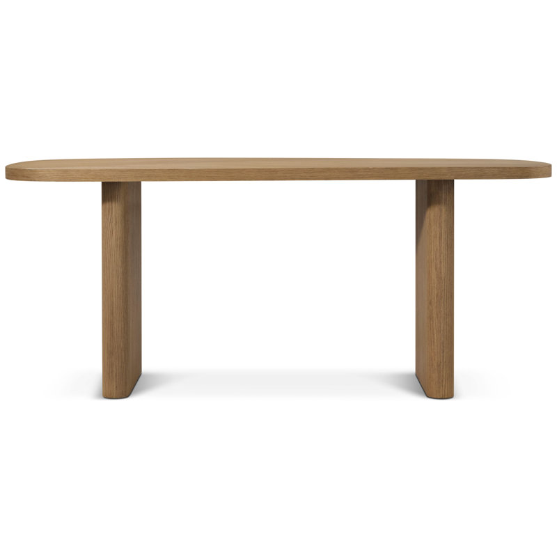 Paris Dining Table, Natural, 30" H x 78.74" L x 39.37" W