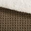 Ensemble d'édredon en chenille tricotée gaufrée-122524937