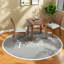 Ensemble de table de salle à manger 3 pièces peu encombrant, table en bois extensible, style moderne pour les petites cuisines