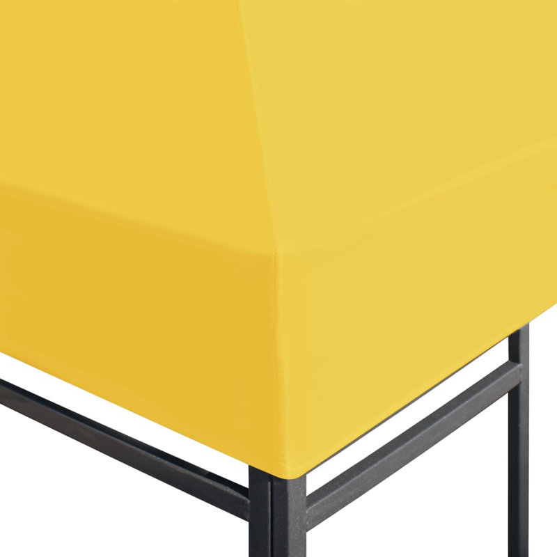 Peppino Dakota Fields Fabric Replacement Canopy for Gazebo, Yellow