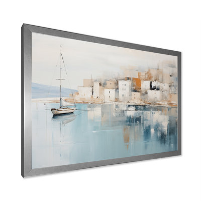 Amolika - Bateau, art mural sur toile
