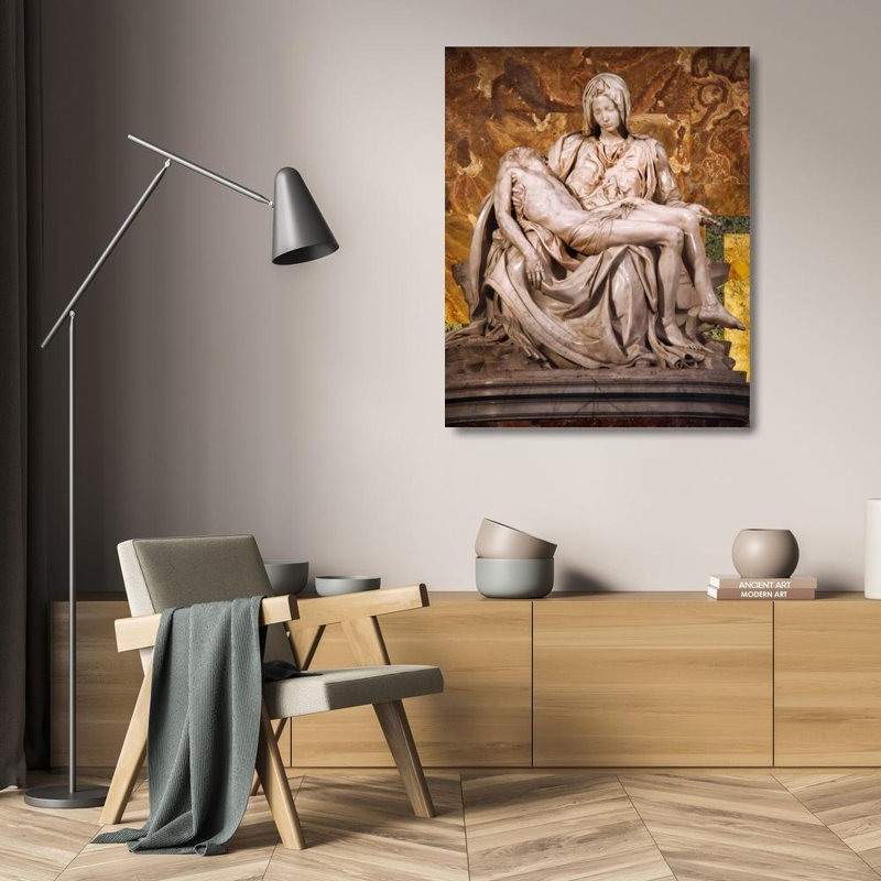 Pieta, H 24 po x l 19 po