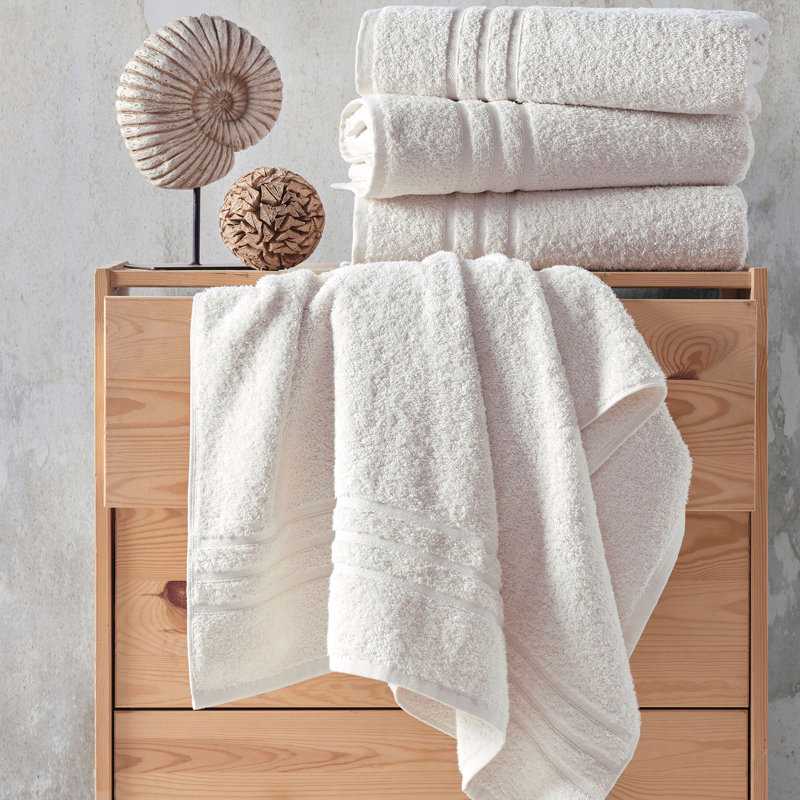 Ensemble de serviettes de bain 100% coton doux et moelleux de qualité supérieure Besednice, Sel de mer