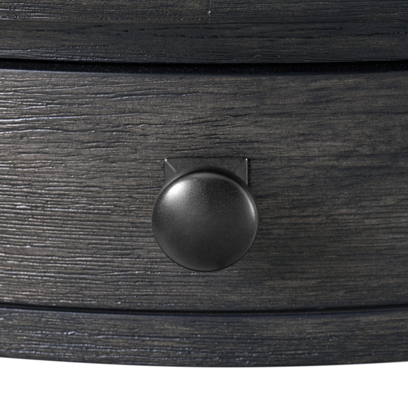 Brownstone Round Coffee Table With Storage