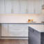 Paquet de 10 poignées d'armoire - poignées d'armoire de cuisine à trou central, poignées de tiroir durables pour armoires, armoires, commodes et garde-robes-114789304-114789313