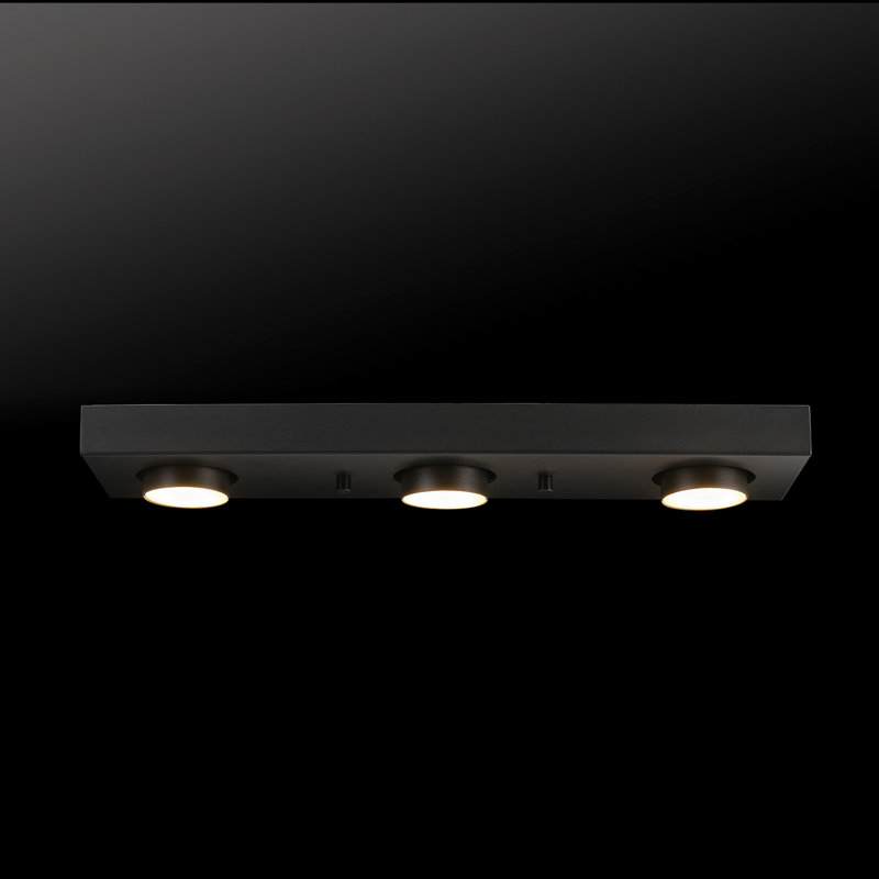 Bleecker Matte Black 19" LED Track Light Fixture