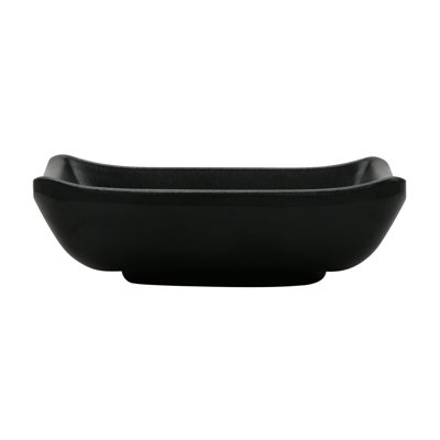 GET SD-3828-BK Plat à sauce en mélamine / ramequin, 2 onces, noir (ensemble de 12)