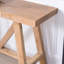Console en bois à structure en A Farmhouse, 58,5 po