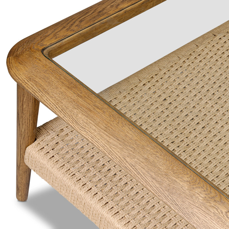 Table basse - Chêne brun moyen