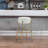 Upholstered Counter Stool with Metal Frame-734795360-734795364