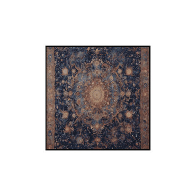 Machine Washable Black Area Rug