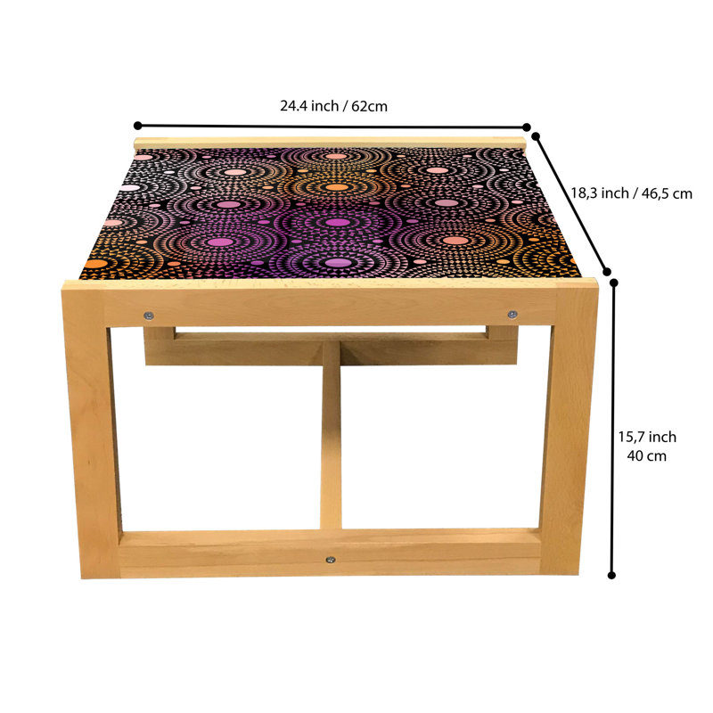 Jakaira Sled Coffee Table, 40cm H x 46.5cm W x 62cm D