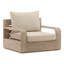 Lucrecia Outdoor Sofa Chair Gray