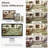 Sunflower Vintage Medallion Print Area Rug Non-Slip Machine Washable Low Pile for Living Room Bedroom-1753251601-1753251606