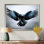 «Powerful Bold Eagle Sorage - Eagle», reproduction sur toile encadrée