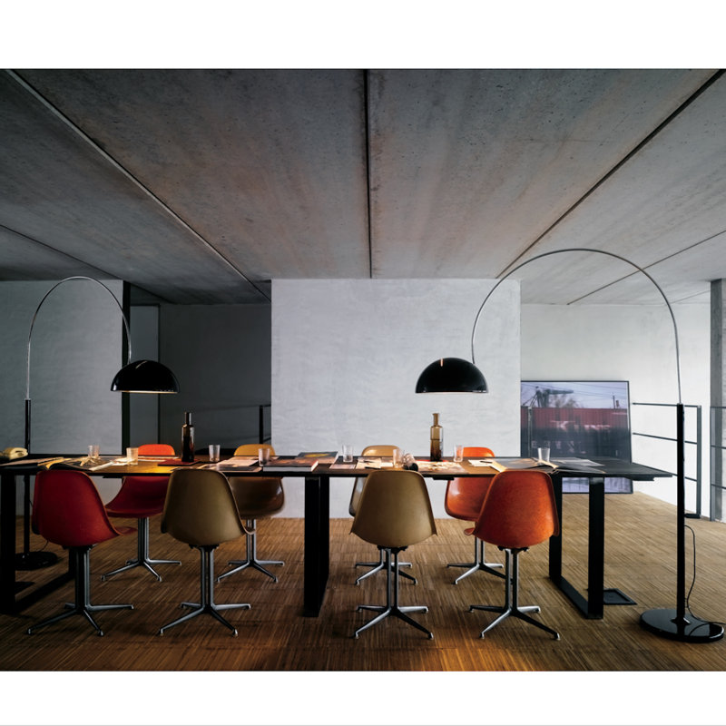 Coupé 94.4'' Floor Lamp, Black