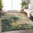 Machine Washable Indoor/Outdoor Chayil ACN1073 Aloe Rug-109484843