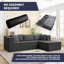 Canapé modulaire rembourré Bixton Boneless Ebern Designs-831532924