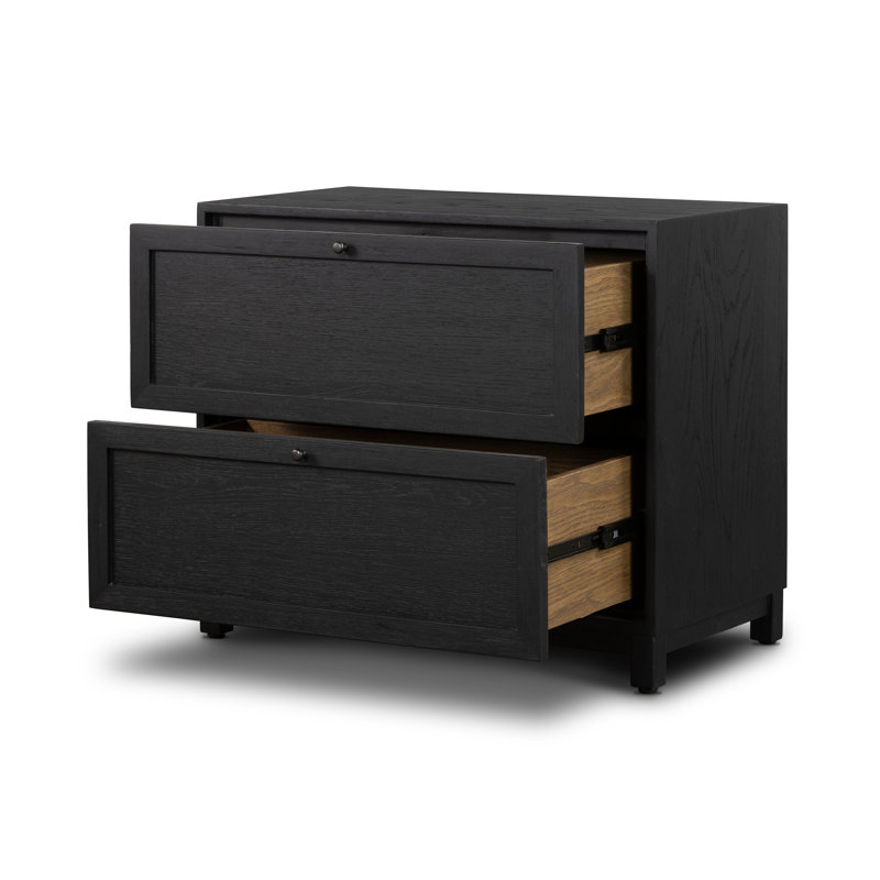 Millie Nightstand - Drifted Matte Black, Drifted Matte Black