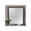 Miroir mural gris