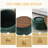 Round Storage Ottoman, 2 In 1 Function, Work As End Table And Ottoman,With Small Seat-1852086687