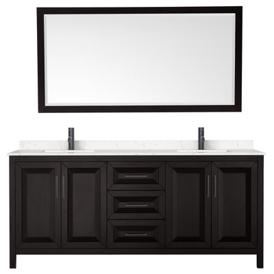 Daria 80'' W Double Vanity
