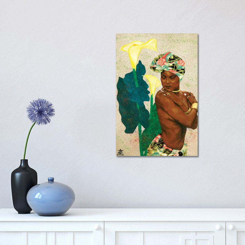 Woman Strong II by Alonzo Saunders - Wrapped Canvas Gallery-Wrapped Canvas Giclée, 30.48 cm H x 45.72 cm W