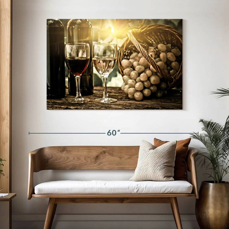 Yarlin Spring Vineyard Wine, H 32 po x l 48 po
