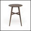 Table de bar ronde en bois Mid-Century-313276401