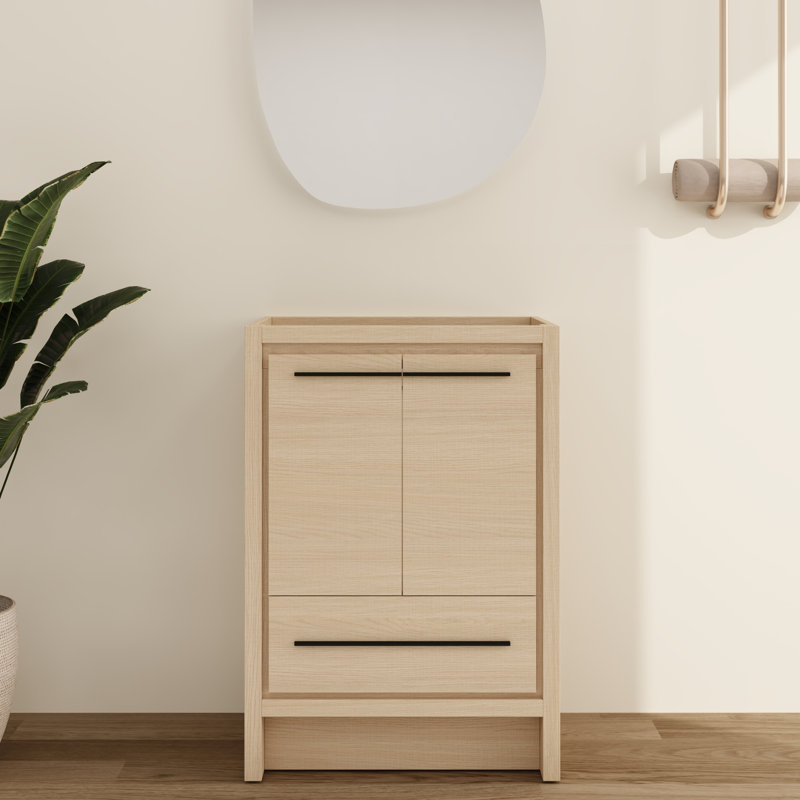 Xarnby 24'' Freestanding Single Bathroom Vanity Base Only