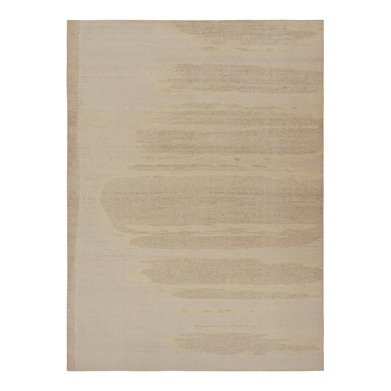Distressed Homage Hand Knotted Wool Animal Print Area Rug, Rectangle 8' x 10'
